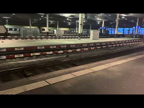 IC6 nach Basel und IC61 nach Interlaken Ost Einfahrt in den Bahnhof Bern Gleis 4&6