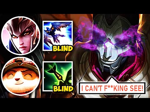 WE RAN THE BLIND COMP IN THE BOT LANE AND MADE JHIN USELESS - League of Legends