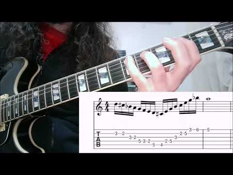 A Gipsy Jazz Lick Django Reinhardt style A7