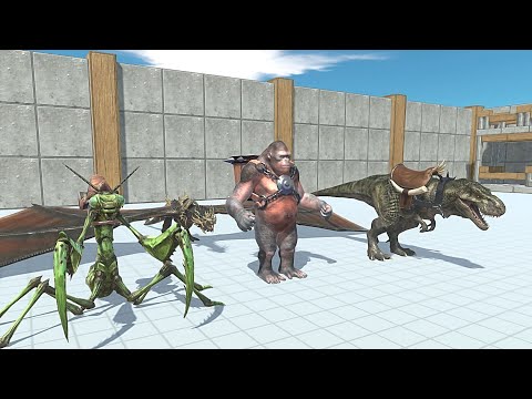 NEW UPDATE Units With Saddle VS Faction - Animal Revolt Battle simulator