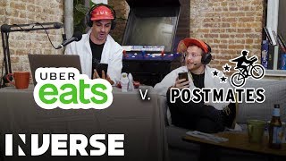Uber Eats vs. Postmates GOES WRONG | Inverse