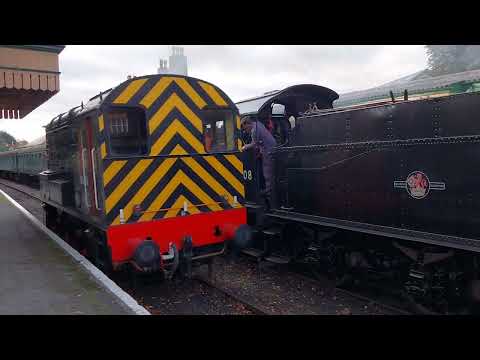 BR Class 08 Shunter D3462 at Alresford Watercress Line The 6th of October 2023
