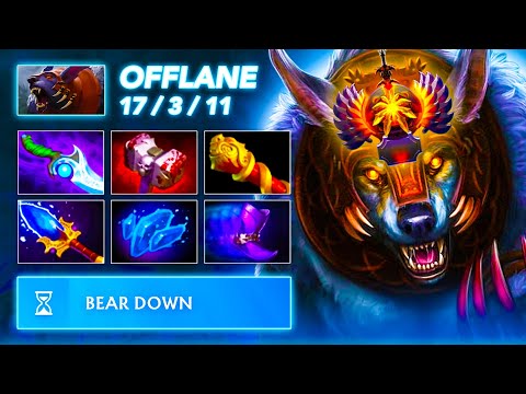 [7.38C] WILD BEAR ATTACK - Ursa OFFLANE | Full Gameplay Dota Class