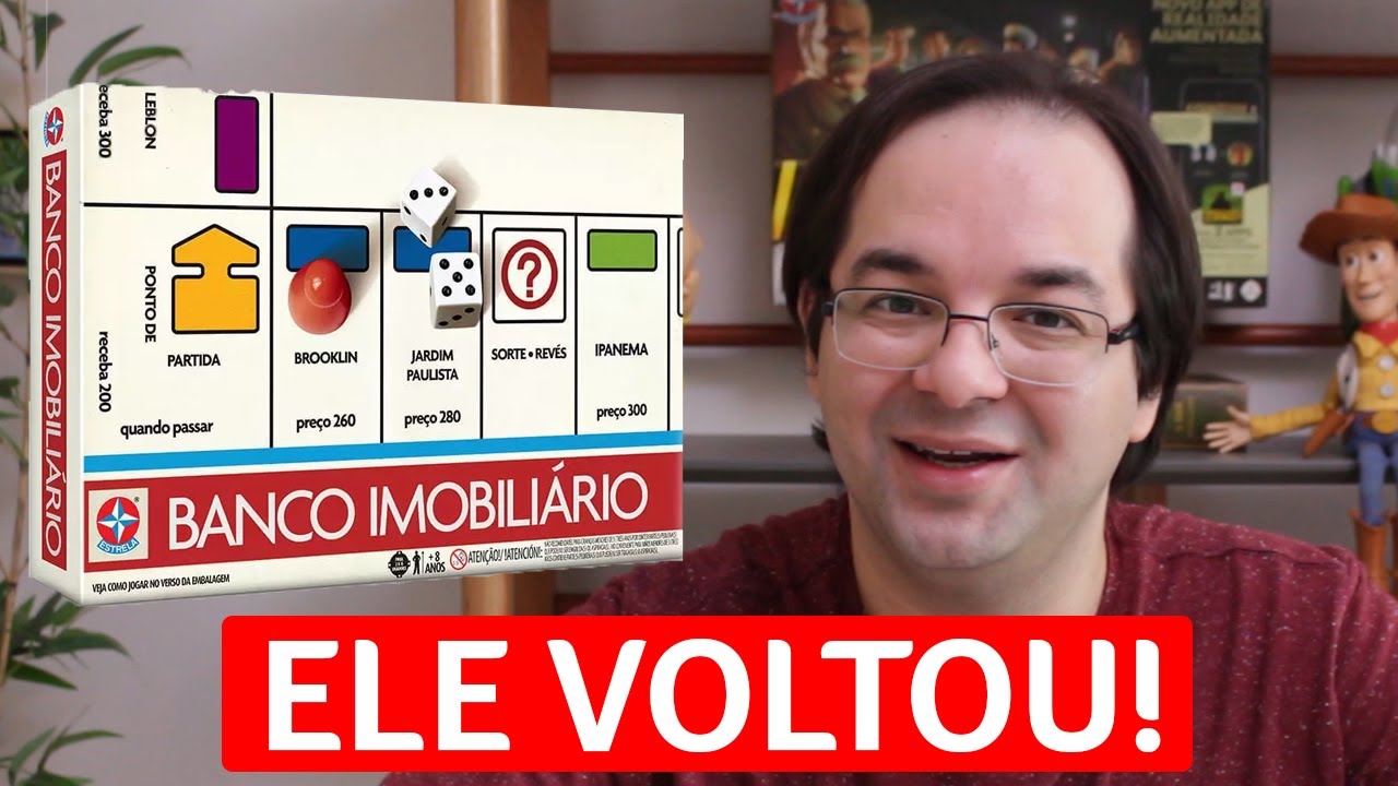 Watch Now Banco imobiliário RETRÔ - Brinquedos Estrela Banco imobiliário RETRÔ - Brinquedos Estrela