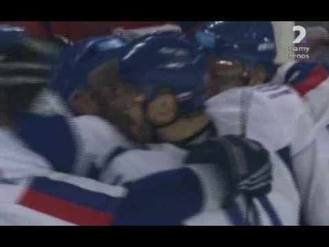Marian Gaborik - 2nd goal - SVK - RUS - Torino 2006