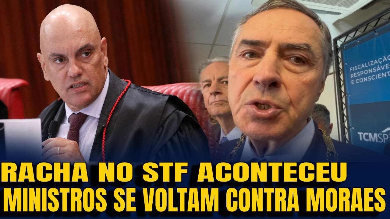 #5 RACHA NO STF   MINISTROS SE VOLTAM CONTRA MORAES E O CLIMA ESQUENTA NA CORTE