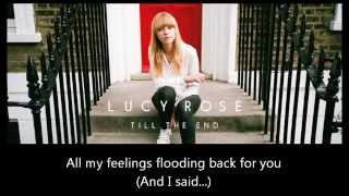 Lucy Rose - Till the End (Lyrcis)