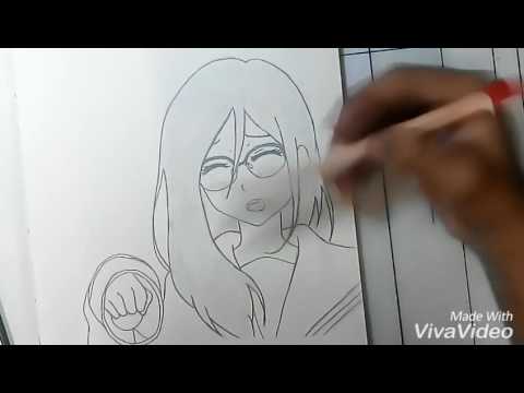 Tanaka Asuka - Speed Drawing Video (by Adib Mazlee)