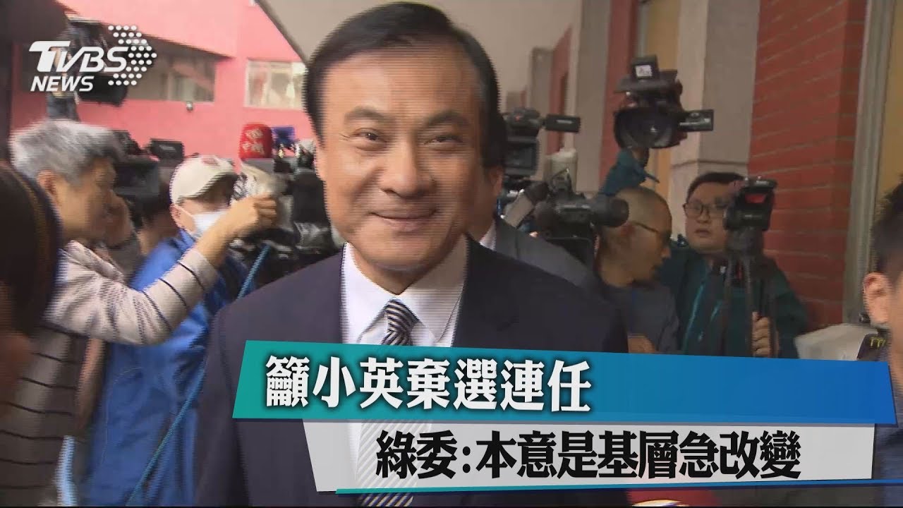籲小英棄選連任 綠委:本意是基層急改變