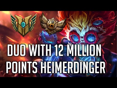 Most Mastery Points Heimerdinger World (13 Million) duo