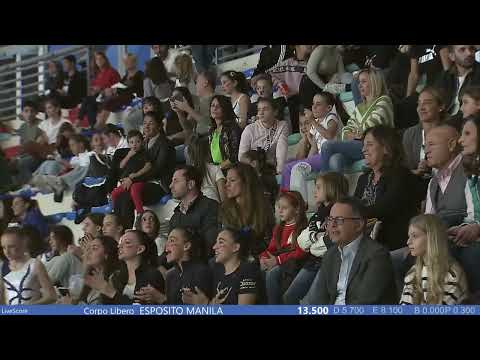 Giorgia Villa. 2022 Italian Nationals. AA. FX