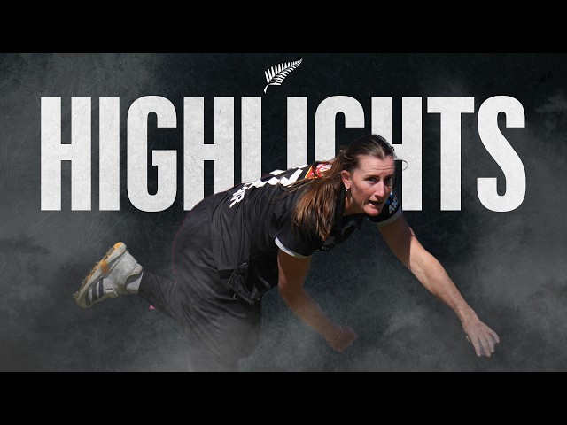 Green and Mair Lead White Ferns to Series Win! | Highlights | New Zealand v South Africa | 3rd ODI