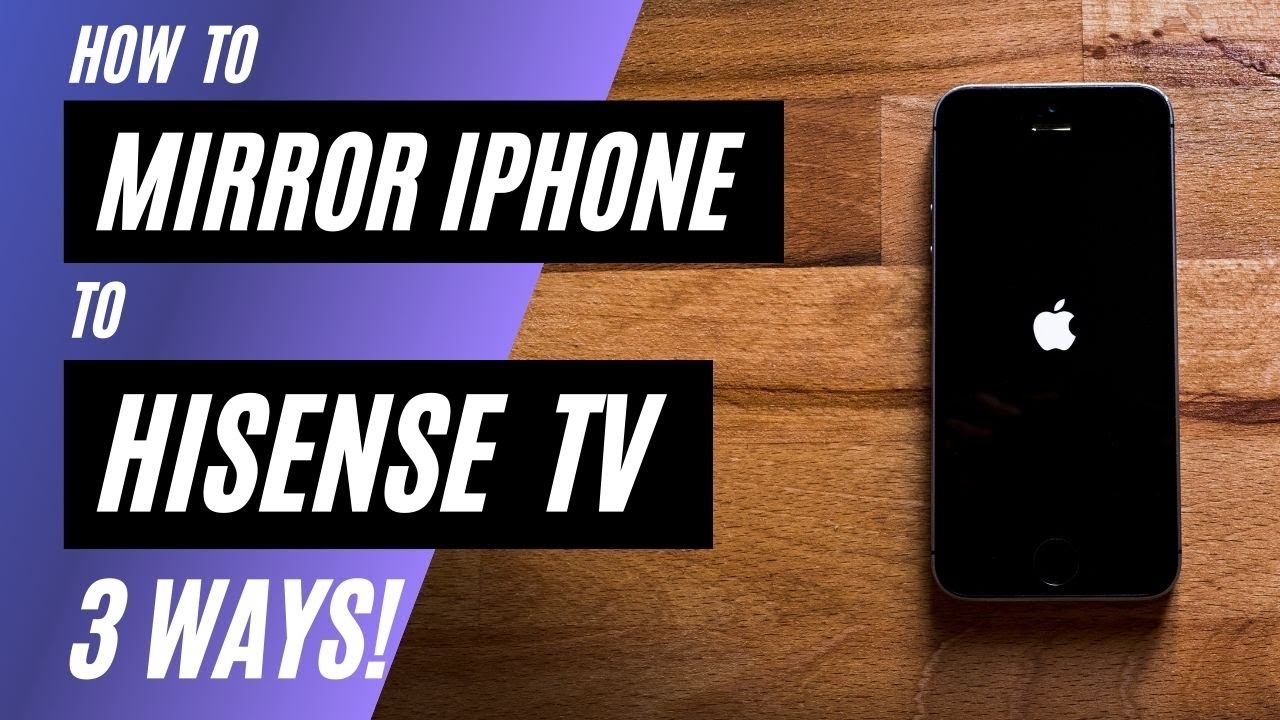 Why Screen Mirroring IPHONE to Hisense TV Not Working – Solutions video thumbnail