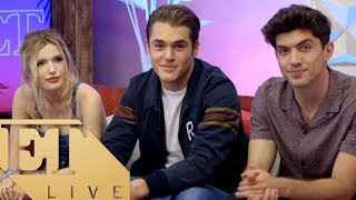 ET LIVE with Bella Thorne, Charlie DePew, & Carter Jenkins Chatting About 'Famous In Love' Finale video