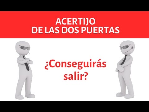 Acertijo de las dos puertas - Acertijo con respuesta
