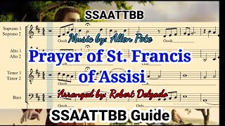 Prayer of Saint Francis of Assisi _ SSAATTBB Guide