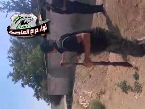 استهداف كتيبة الخلفاء الراشدين التابعة للواء درع العاصمة بقنابل محلية الصنع مواقع قوات النظام في الغوطة الشرقية في ريف دمشق ضمن معركة "الفرقان"