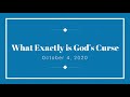 House of Refuge St. Bernard; WHAT EXACTLY IS GOD'S CURSE; October 4, 2020; Sunday Sermon House of Refuge St. Bernard; WHAT EXACTLY IS GOD'S CURSE; October 4, 2020; Sunday Sermon