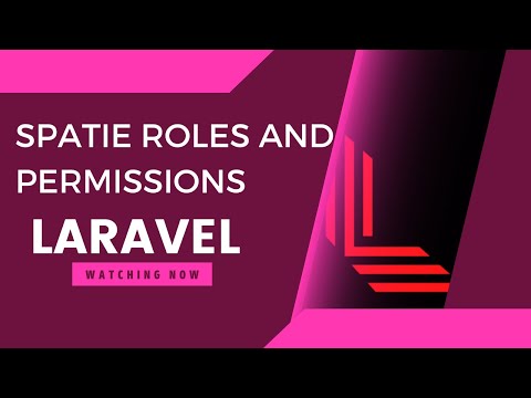 Setup the Project Spatie Laravel Permission Create Admin Panel Laravel for Beginners