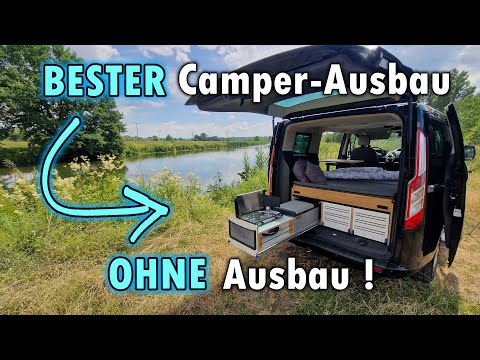 Zum Camper OHNE Ausbau! - Die Bed & Breakfast Box | Klepke Camper