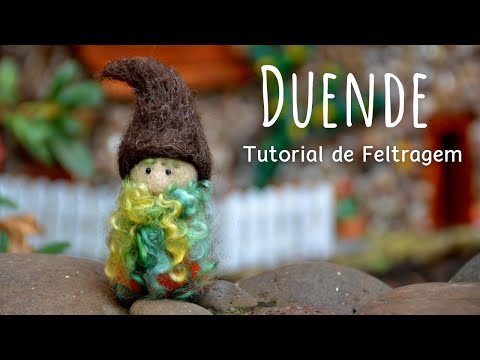 Needle Felting Tutorial - Elf