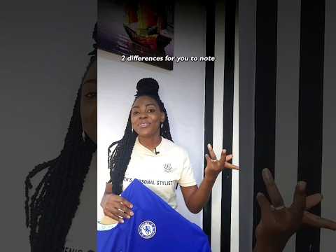 AUTHENTIC Vs REPLICA JERSEY | Link to full video in the comments #mensstyleguide #footballjerseys