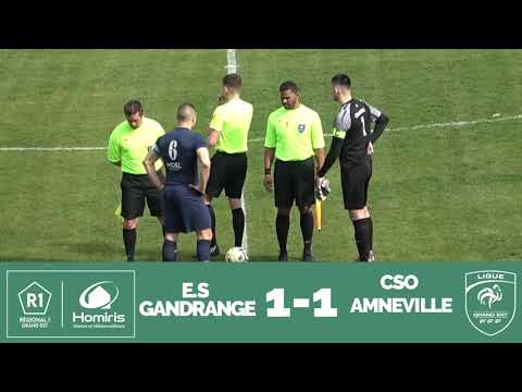 RESUME MATCH R1 HOMIRIS - GANDRANGE ES - CSO AMNEVILLE