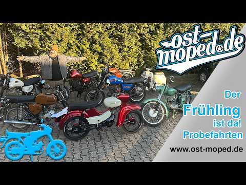 Spring is here! We're working on all our winter projects | ost-moped.de