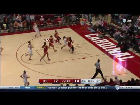 Women's Basketball: USC 42, Stanford 58 - Highlights 2/3/17