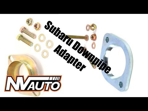 Grimmspeed downpipe and catback adapters Subaru