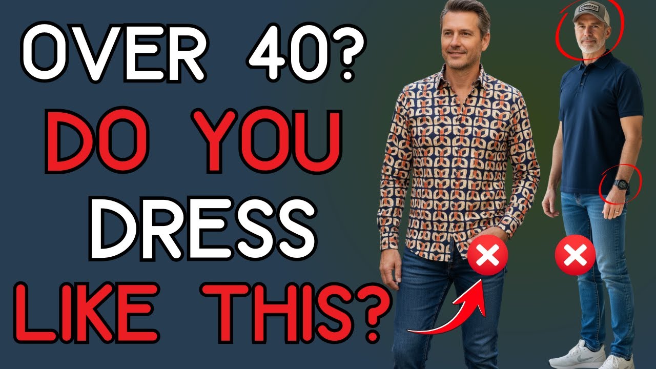 JEANS and SHIRTS: The Outfit That Always Works For Men Over 40 | 40+ Men's Fashion