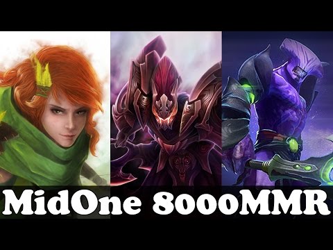 MidOne 8000 MMR Plays Windranger, Spectre And Faceless Void - Ranked Match Gameplay - Dota 2