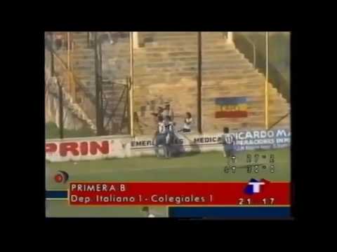 Deportivo Italiano 1 - Colegiales 1 (Primera B 1999/2000)