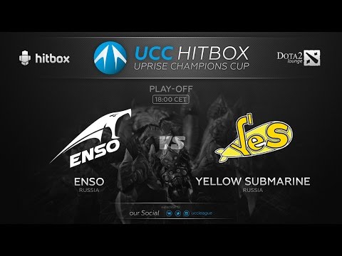 UCC:Hitbox. Dota 2. Yellow Submarine vs Enso. 1-3 game. 21.12.15