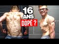 ÉNORME ET SEC A 16 ANS - DOPE OU NATUREL ? ANALYSE AVEC UN BODYBUILDER