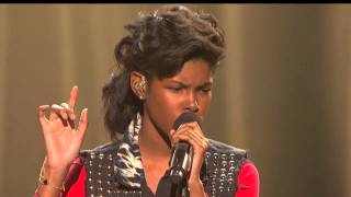 Diamond White &quot;Sorry Seems To Be the Hardest Word&quot; - Live Week 1 (Sing-Off) - The X Factor USA 2012