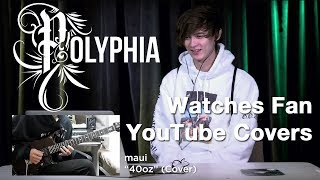 POLYPHIA Guitarist Watches Fan YouTube Covers | MetalSucks