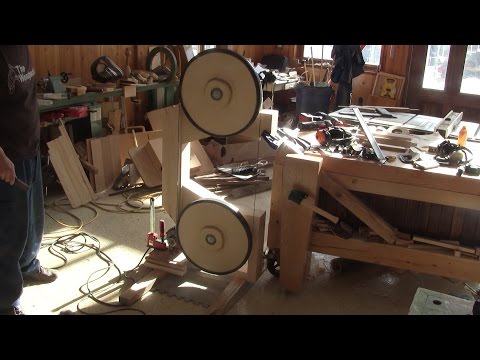 The Woodpecker Ep 137  -  Wooden Bandsaw part 3