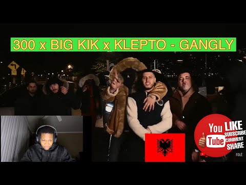 ALBANIAN DRILL REACTION 300 x BIG KIK x KLEPTO - GANGLY (Official Video) | LMERicoTv Reaction