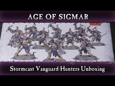 Unboxing Stormcast Eternals Vanguard-Hunters - Warhammer Age of Sigmar