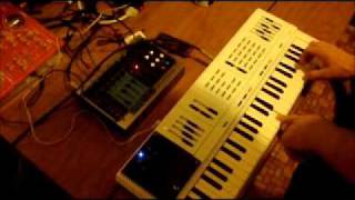 Video thumbnail for Yamaha PSS-370 *white!* w/ analog delay mod, plus EH 2880 looper by SnowMetal