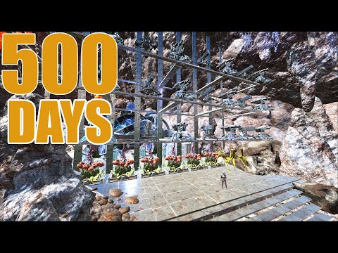 Surviving 500 Days In Castle Cave This is what happens... | Ark PvP Full Wipe