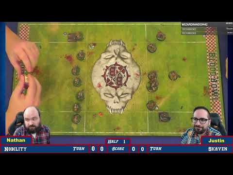 Blood Bowl Sevens! Nobility vs Skaven !teams
