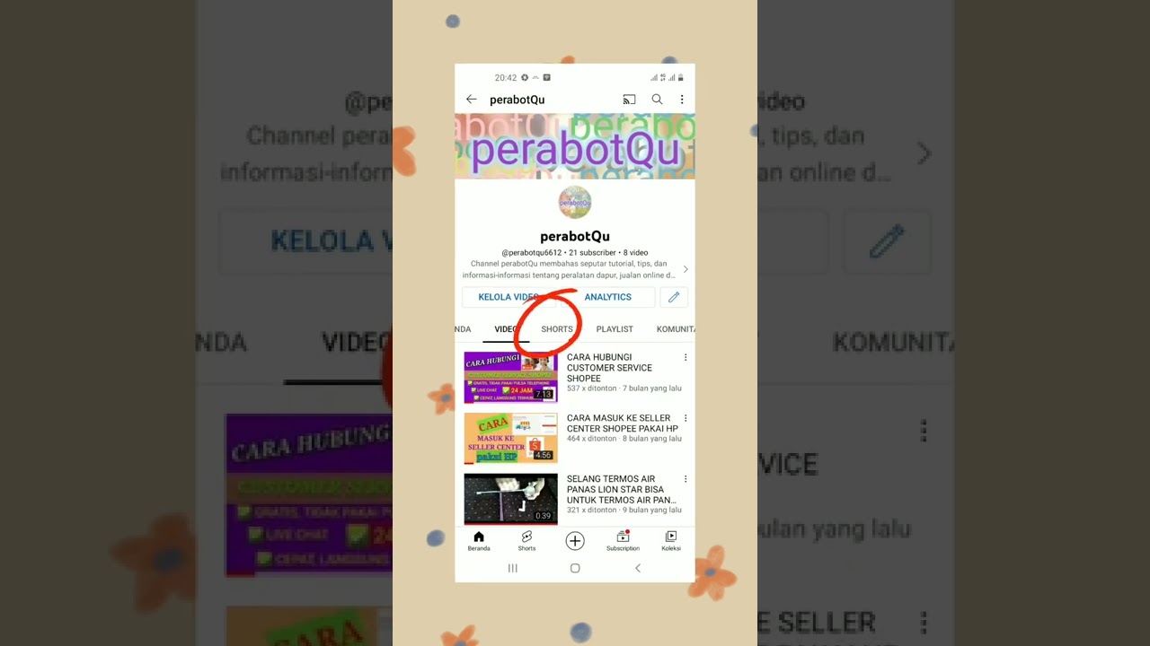 CARA MEMBERIKAN KOMENTAR DAN PIN DI VIDEO YOUTUBE SENDIRI #shorts #shortyoutubevideo #tips #cara