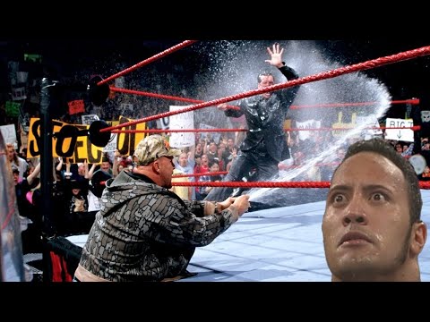 Stone Cold Gives The Corporation A Beer Bath!