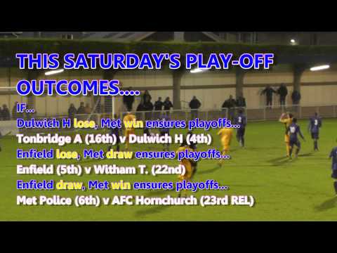 It's Time For Real Football...Met Police v AFC Hornchurch