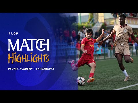Pyunik Academy - Sardarapat | 2:4 | Match Highlights