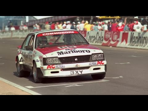 4K Bathurst 1982 Peter Brock HDT VH Commodore win highlights