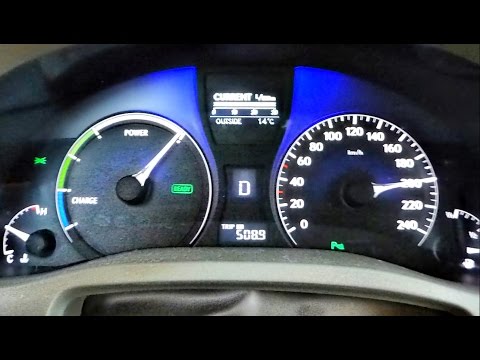 Lexus RX 450h acceleration 0-100 km/h and 0-200 km/h