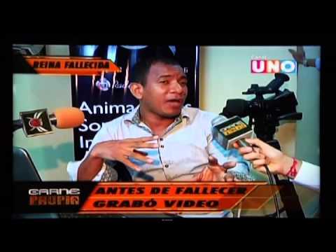 Reina de Durán Reportaje sobre el video "Pam Pam" RADIO GOLD WING